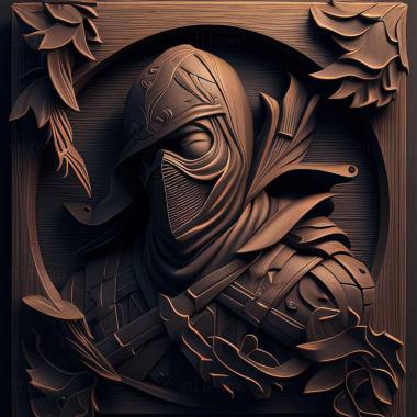 3D model Mark of the Ninja game (STL)